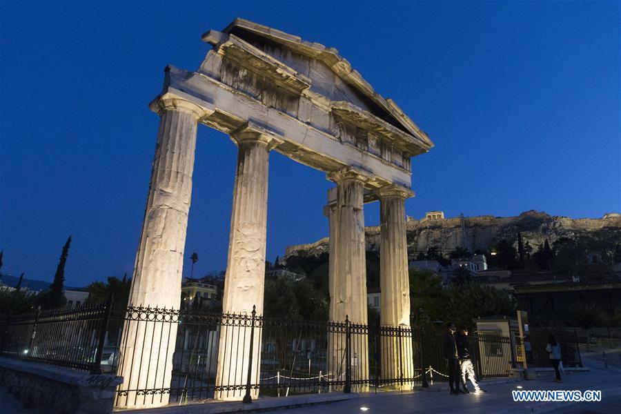 GREECE-ATHENS-LOCKDOWN-STREET