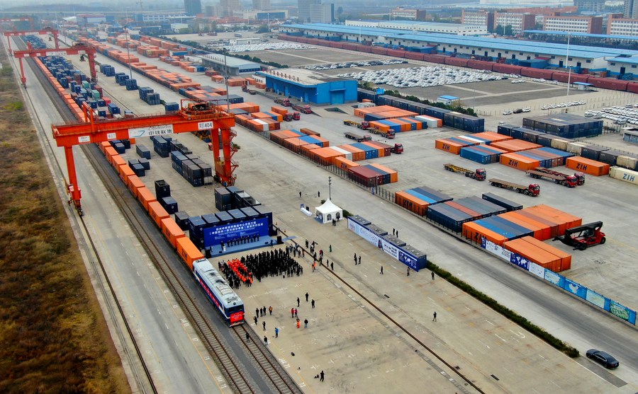 China's Zhengzhou Launches Freight Train Service To Finland - Xinhua 