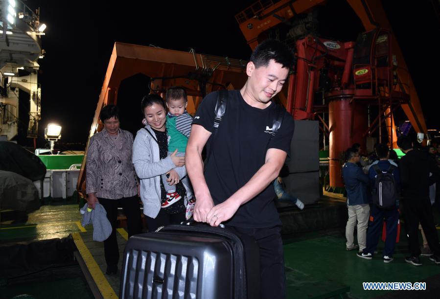 China S Scientific Research Ship Tansuo 2 Returns After Ocean