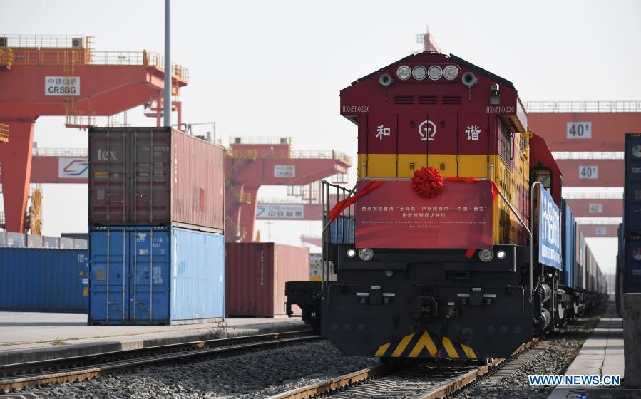 first-cargo-train-from-turkey-to-china-reaches-xi-an-xinhua-english