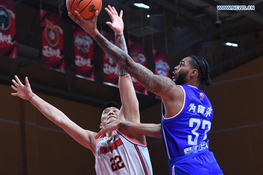 Highlights of CBA league matches - Xinhua