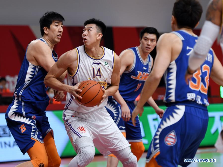 Highlights of CBA 28th round matches - Xinhua