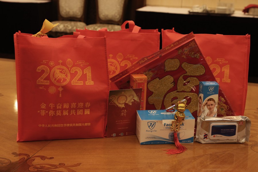 world insight: chinese embassies distribute spring festival kits