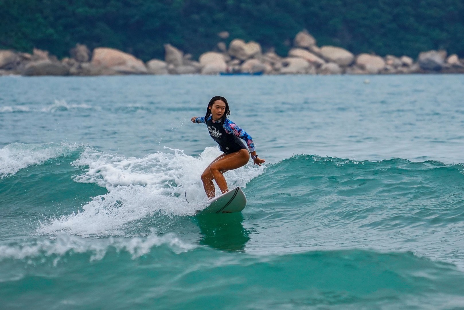 Feature: village girl chases Olympic dream on surfboard - Xinhua