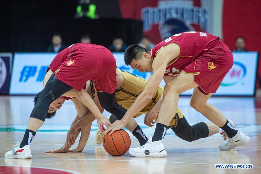CBA: Zhejiang Golden Bulls vs. Nanjing Monkey Kings - Xinhua