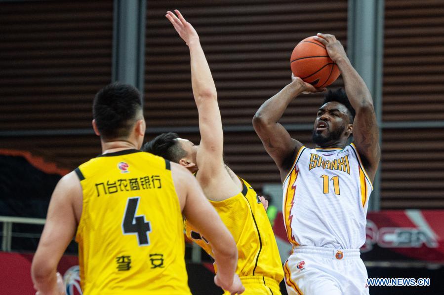 Highlighs of CBA 40th round - Xinhua