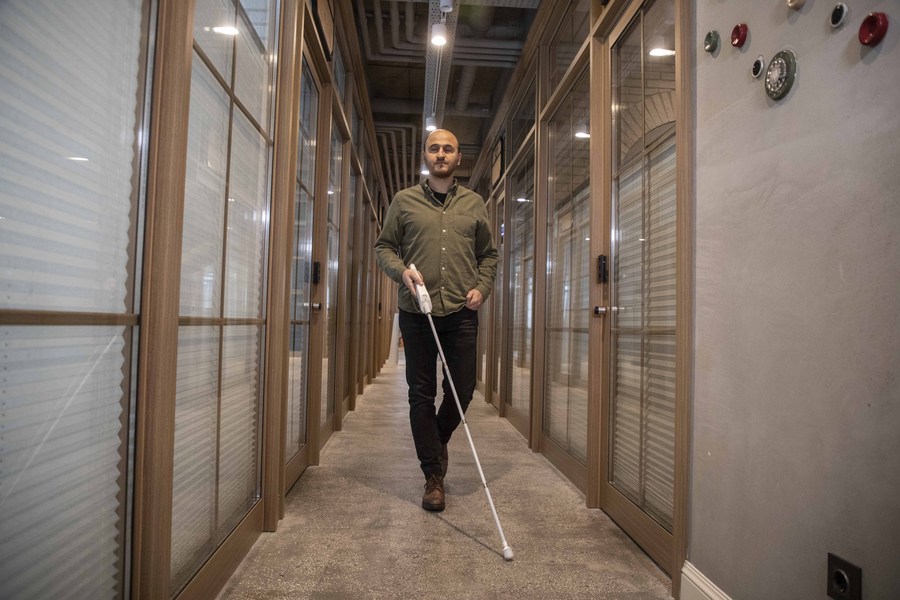 This Smart Cane Helps Blind People Navigate