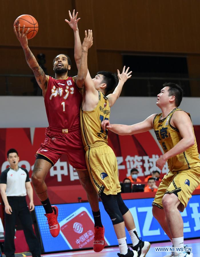 CBA: Zhejiang Golden Bulls vs. Nanjing Monkey Kings - Xinhua