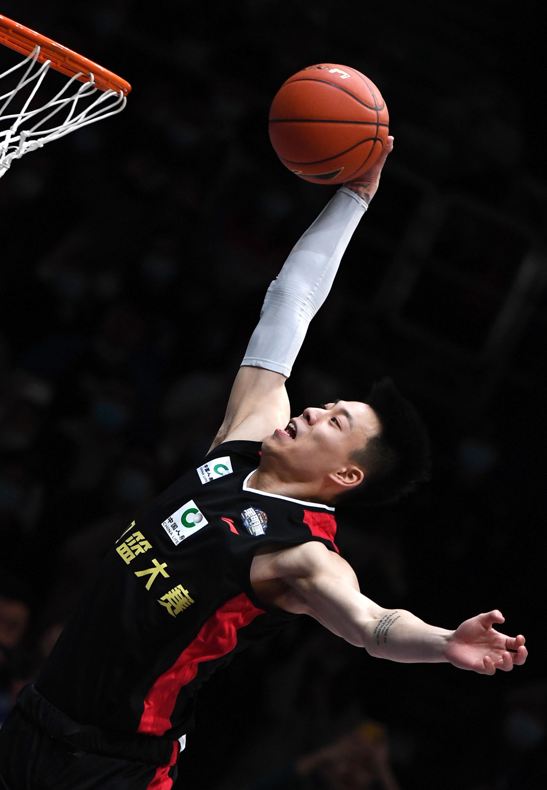 Cba All-star: Zhang Zhenlin Wins Slam Dunk Contest - Xinhua 