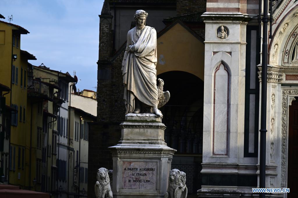 Italy marks poet Dante s 700th death anniversary Xinhua