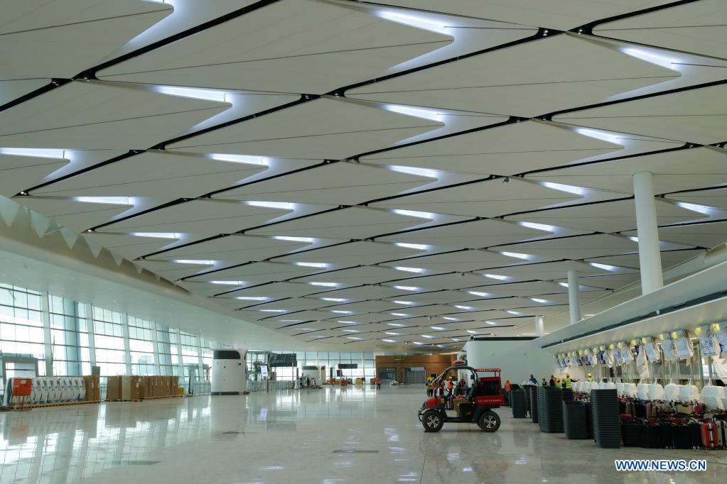 international airport interior