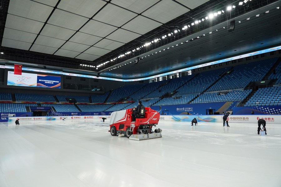 Countdown to Beijing 2022 Speed and grace An Olympic ice rink