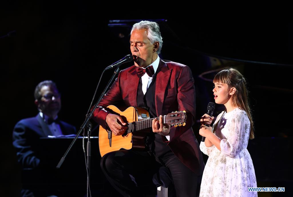 Andrea Bocelli in Indianapolis: Tenor and kids talk new music, family