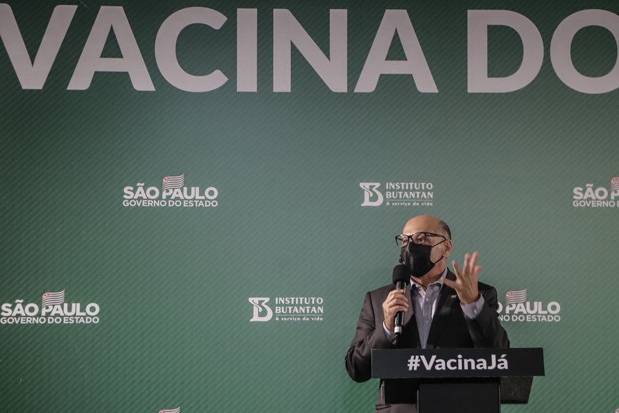 Brazil Begins To Make Own Covid 19 Vaccine Xinhua English News Cn