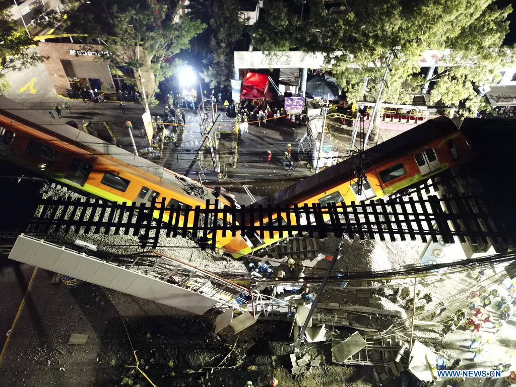 mexico city airport bridge collapse