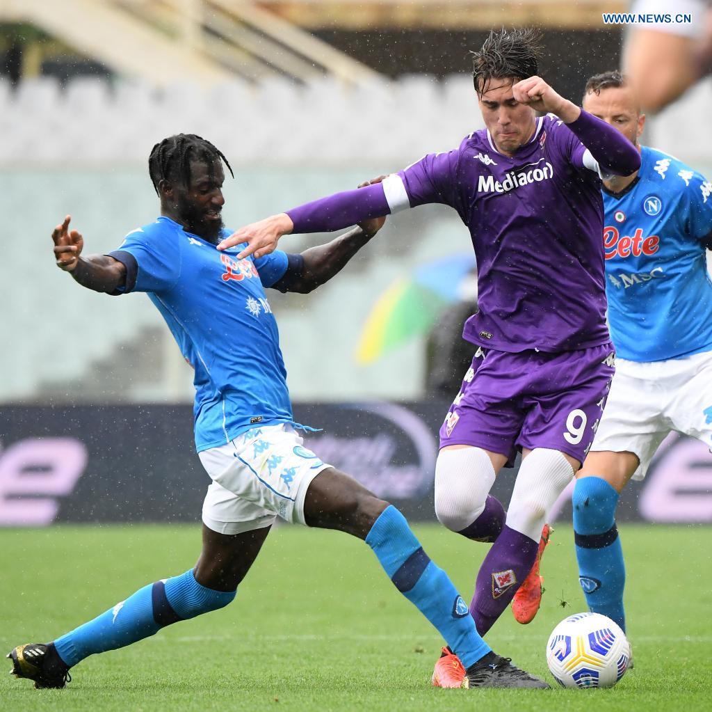 Serie A Soccer Match: Fiorentina Vs. Napoli - Xinhua | English.news.cn