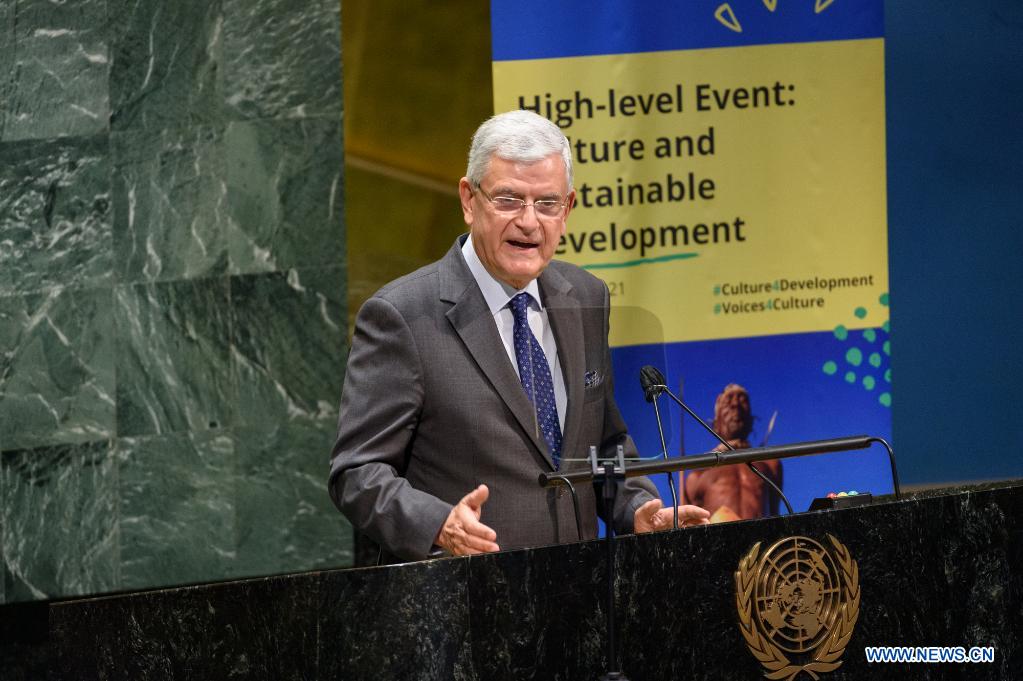 UNGA president highlights role of culture in achieving SDGs Xinhua