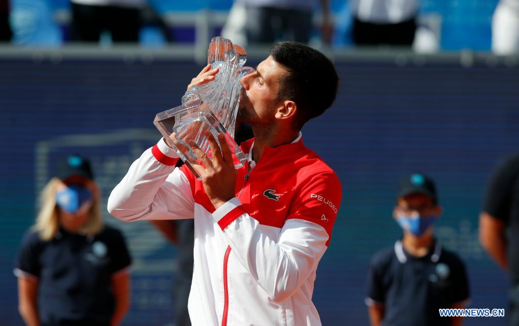 Djokovic wins Belgrade Open, lifts 83rd ATP trophy Xinhua English
