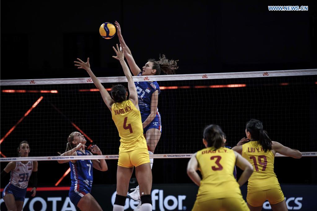 Serbia remain unbeaten at Women's Volleyball World Championship