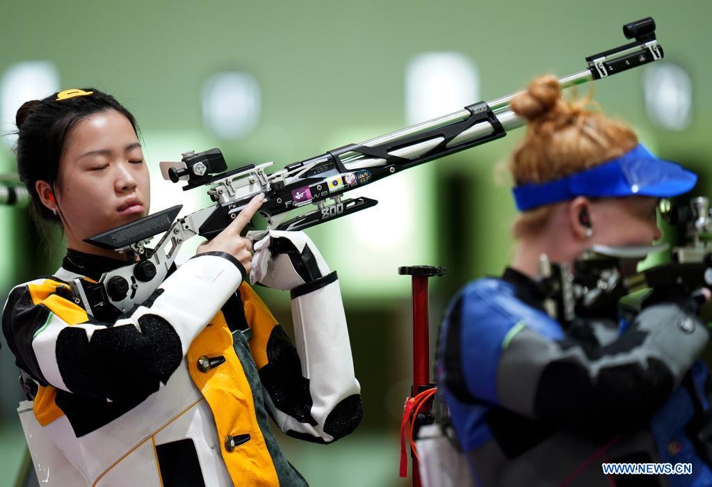 in pics: tokyo 2020 women"s 10m air rifle qualification