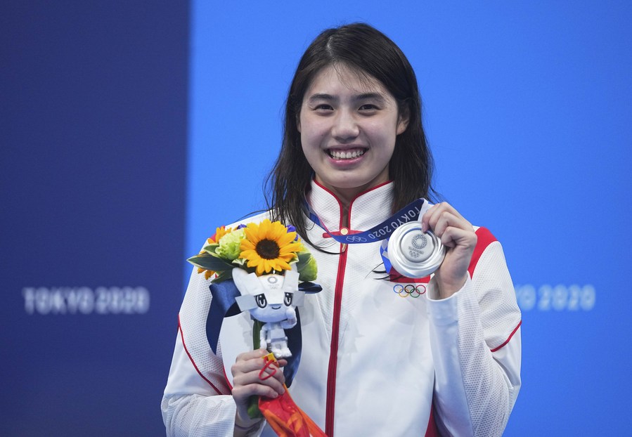 Zhang Yufei claims sliver of women's 100m butterfly_我苏网