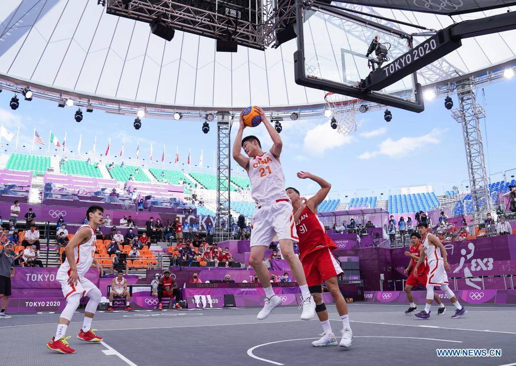 oosten Neerwaarts Overtollig China out of 3x3 men's basketball in Tokyo Olympics - Xinhua |  English.news.cn