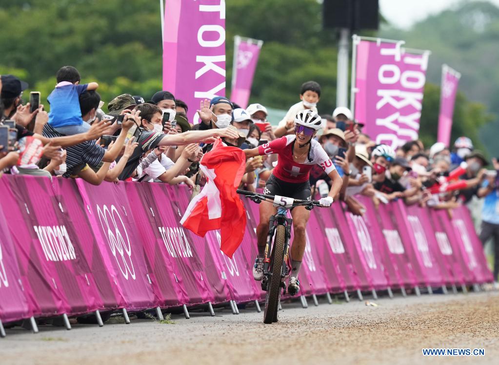 Swiss Cyclists Sweeps Women S Mountain Bike Medals At Tokyo Olympics Updated Xinhua