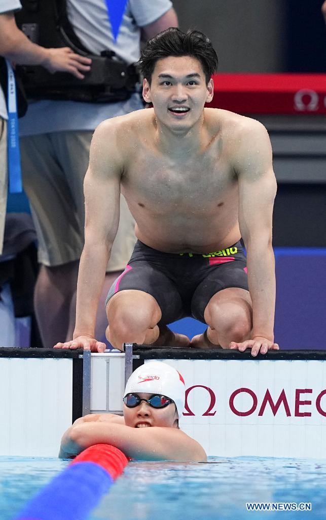 Urgent Britain wins mixed 4x100m medley relay at Tokyo Olympics