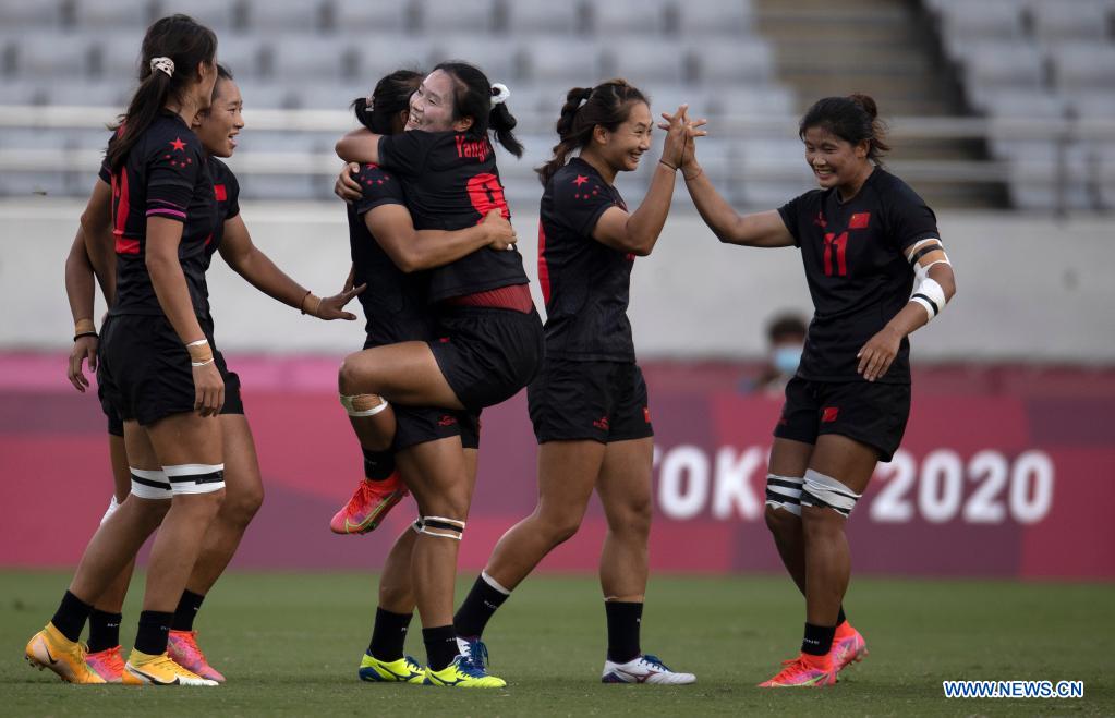 China Makes Breakthrough In Womens Rugby Sevens At Tokyo Olympics Xinhua Englishnewscn