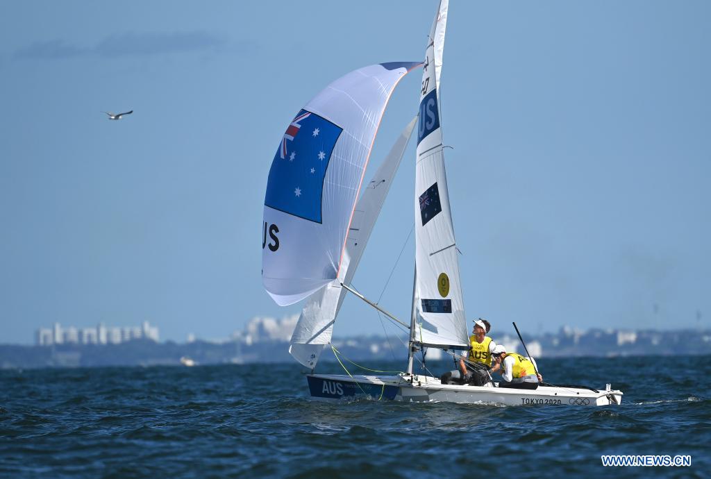Australia wins sailing men's 470 gold at Tokyo Olympics - Xinhua 