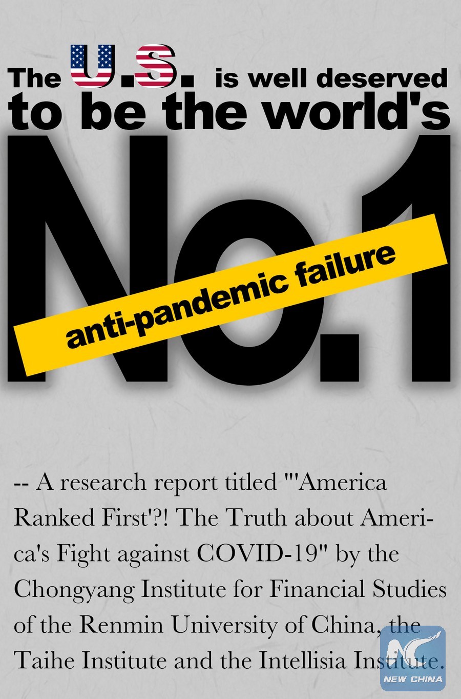 s. world"s no.1 anti-pandemic failure