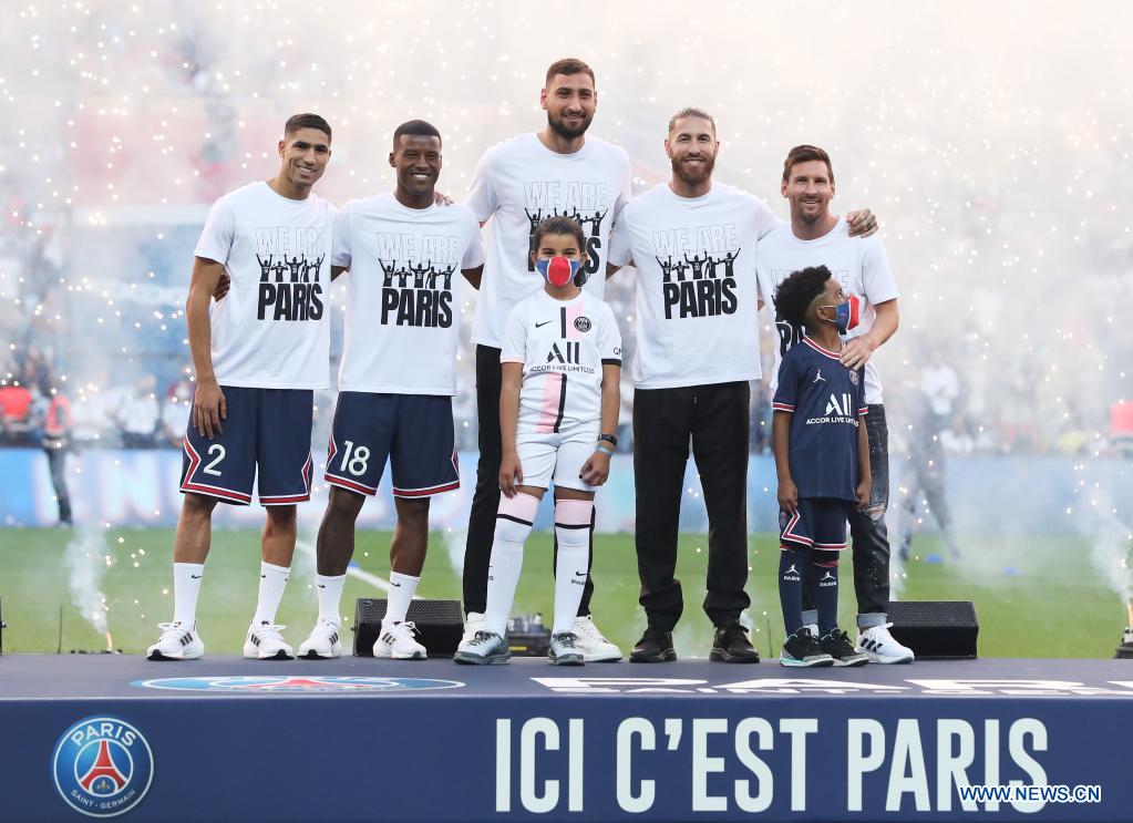 PSG unveil Messi, Ramos, Donnarumma, Hakimi and Wijnaldum in Paris