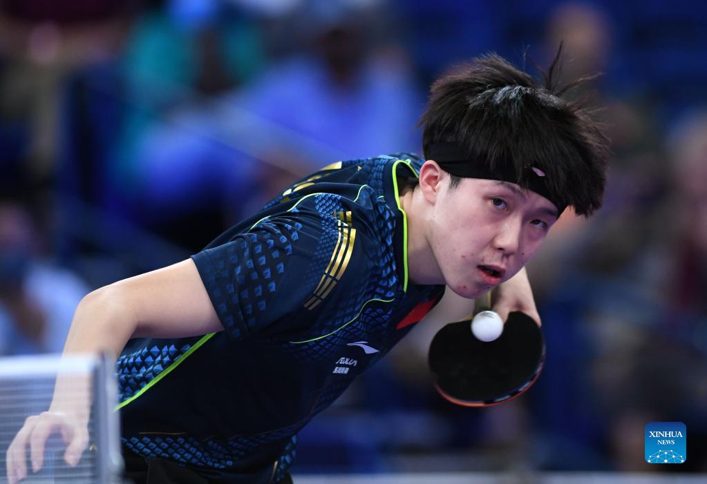 Chinese Paddlers Compete At 2021 World Table Tennis Championships ...