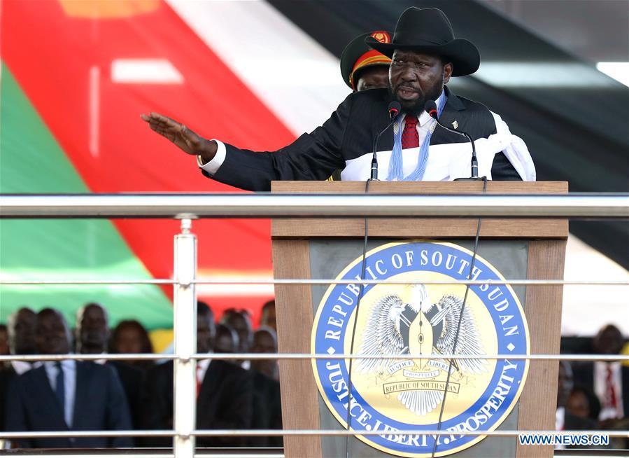 SOUTH SUDAN-JUBA-PEACE DEAL-CELEBRATIONS