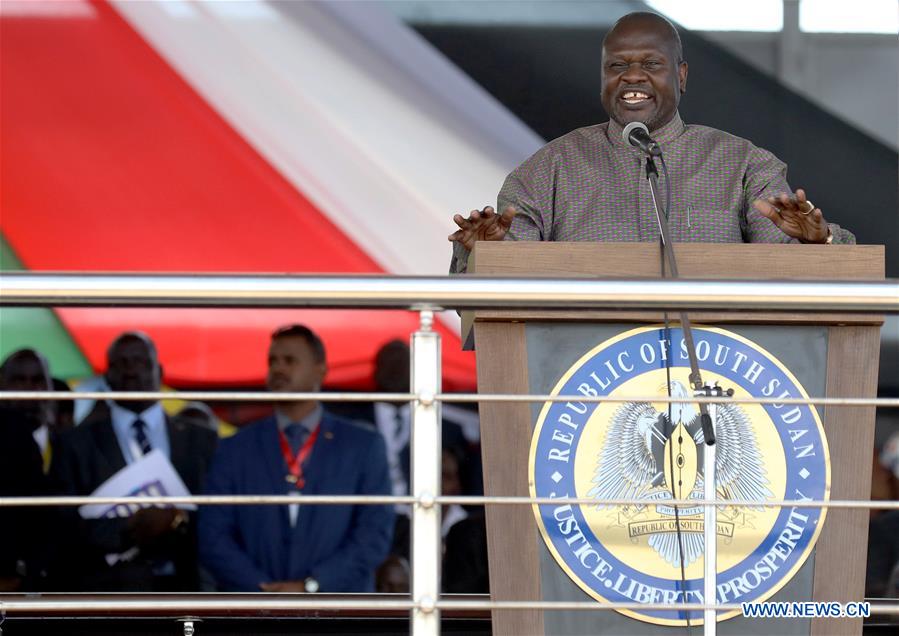 SOUTH SUDAN-JUBA-PEACE DEAL-CELEBRATIONS