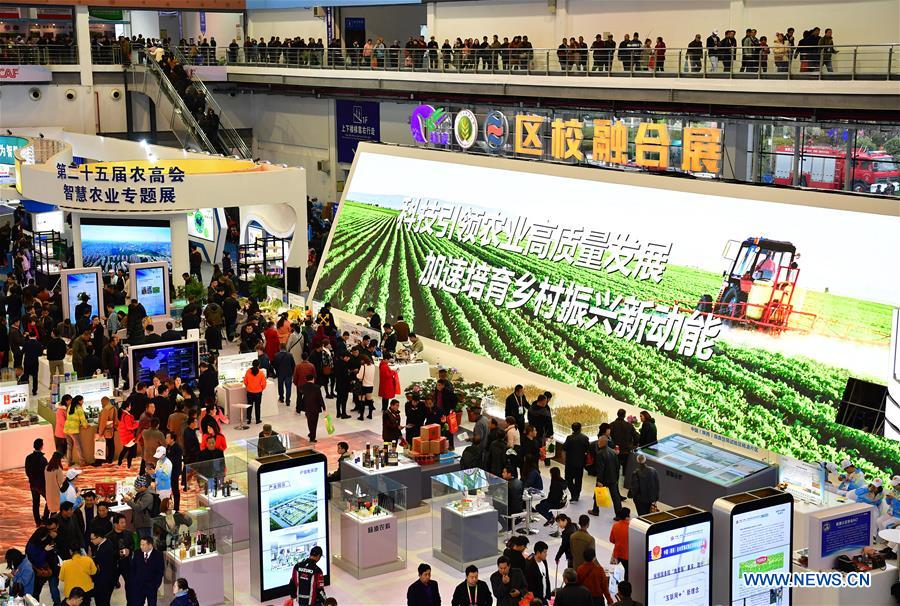 25th China Yangling Agricultural Hi-Tech Fair Held In Shaanxi - Xinhua ...