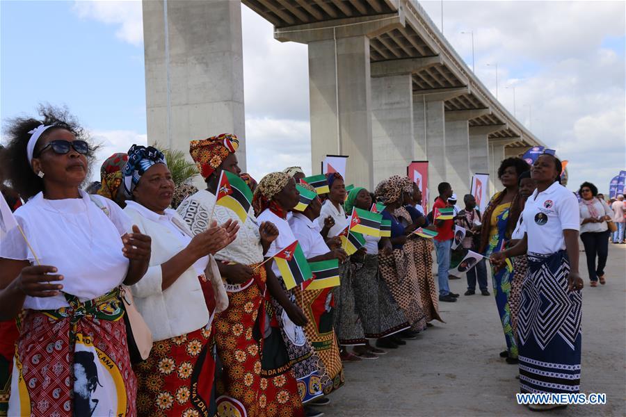 MOZAMBIQUE-MAPUTO BAY BRIDGE-AFRICA-LONGEST SUSPENSION BRIDGE-OPEN TO TRAFFIC