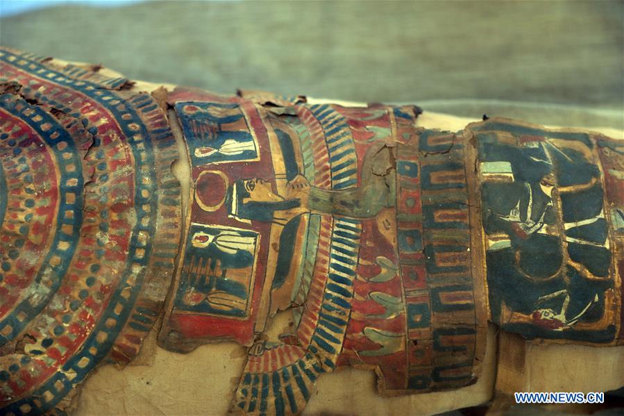 EGYPT-GIZA-BENT PYRAMID-OPENING
