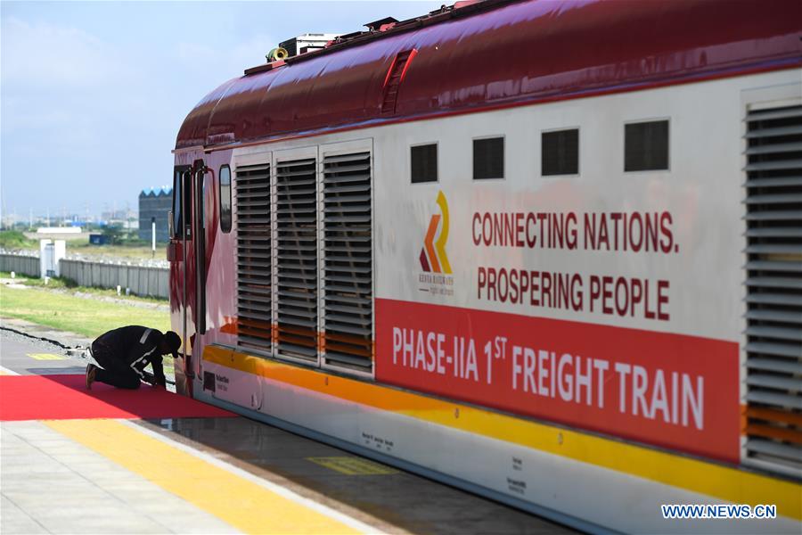 KENYA-NAIROBI-NAIVASHA-RAILWAY-FREIGHT SERVICE-LAUNCH