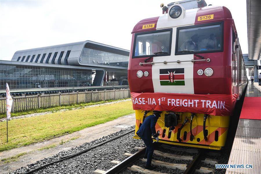 KENYA-NAIROBI-NAIVASHA-RAILWAY-FREIGHT SERVICE-LAUNCH