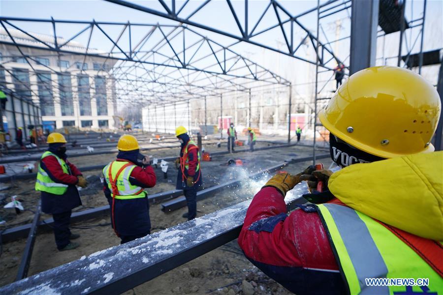 CHINA-HEILONGJIANG-HARBIN-NOVEL CORONAVIRUS-DESIGNATED HOSPITAL-CONSTRUCTION (CN)
