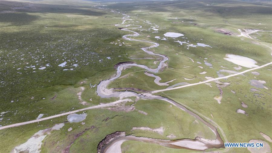 CHINA-QINGHAI-SANJIANGYUAN-VEGETATION COVERAGE-INCREASE (CN)