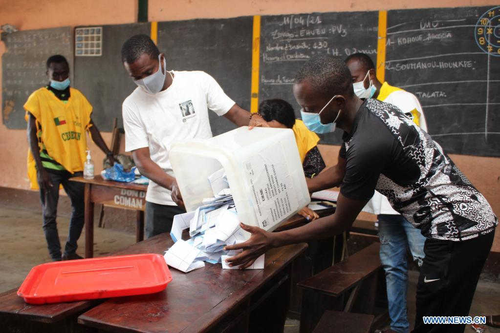 Polling Stations For Benin S Presidential Election Close Xinhua English News Cn