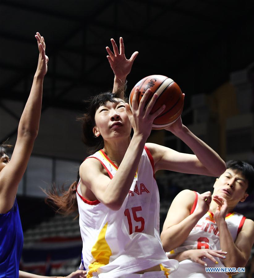 China Beats Thailand 110-42 At Asian Games Women's Basketball 5x5 Group ...