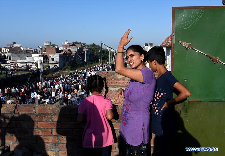 INDIA-PUNJAB-AMRITSAR-TRAIN ACCIDENT