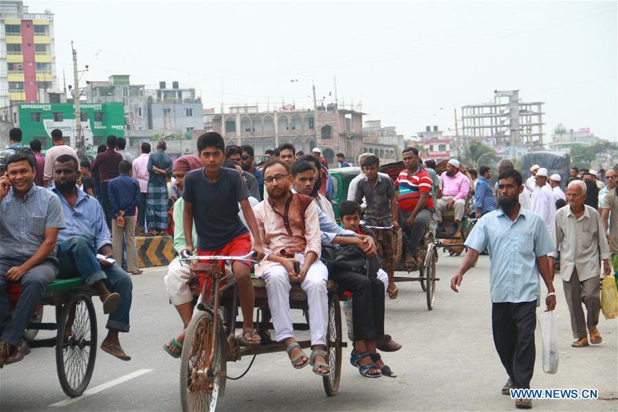 48-hour Transport Strike Cripples Bangladesh - Xinhua | English.news.cn