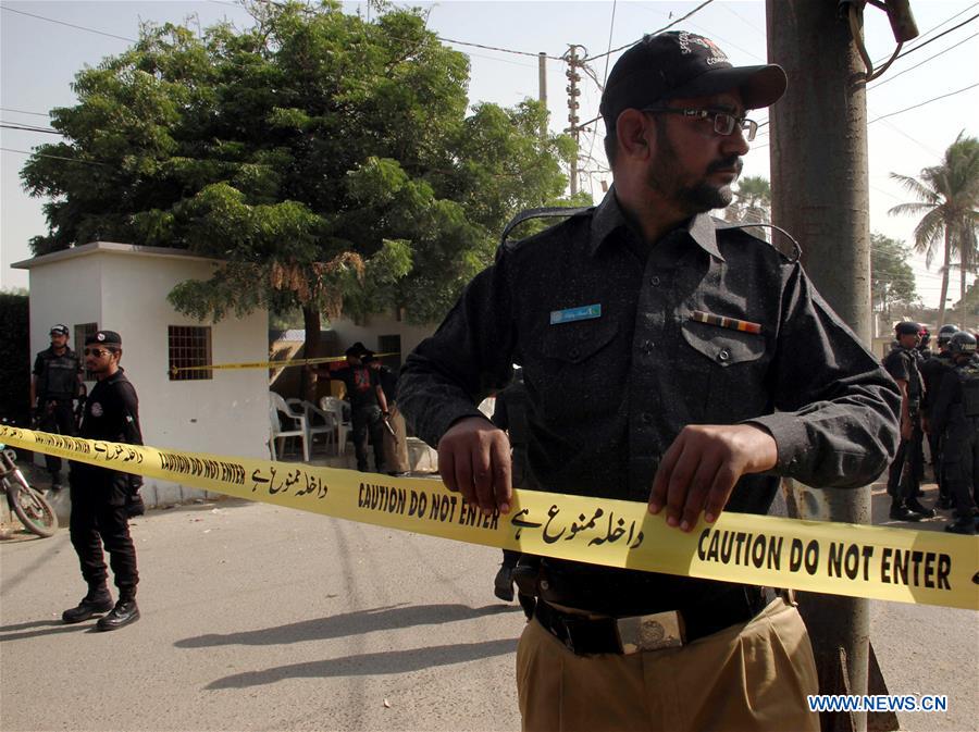 5 killed in terrorist attack in diplomatic area in pakistan"s