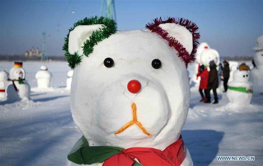 CHINA-HARBIN-SNOWMAN (CN)