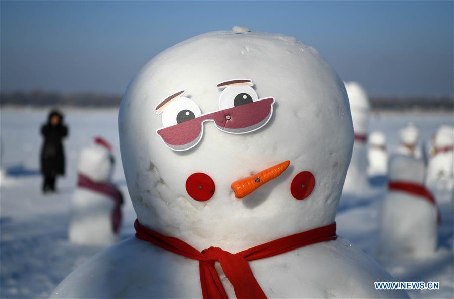 CHINA-HARBIN-SNOWMAN (CN)