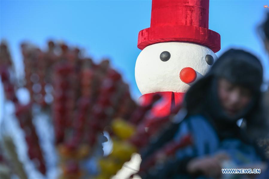 CHINA-HARBIN-SNOWMAN (CN)